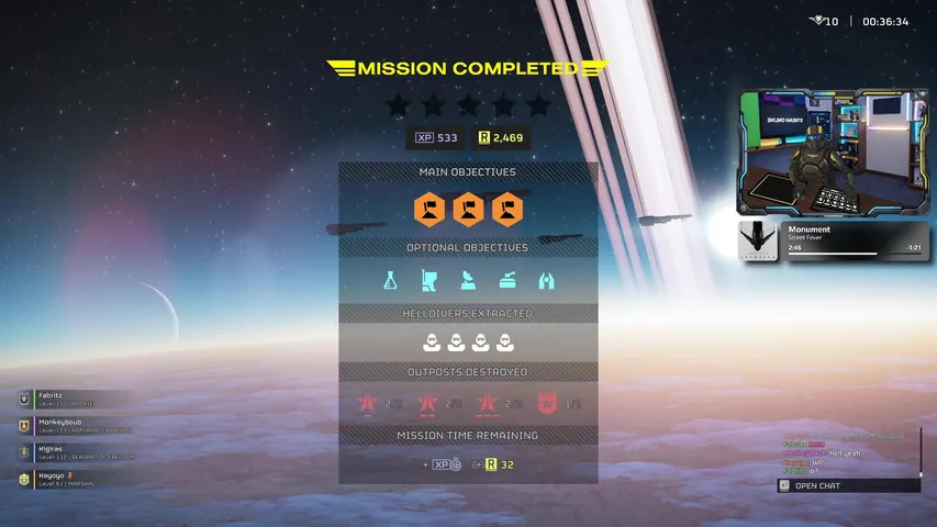 Jeune Helldiver en formation