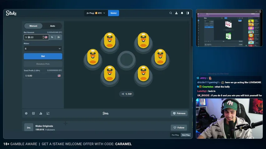 caramel playing Slots & Casino - Live Casino Stream