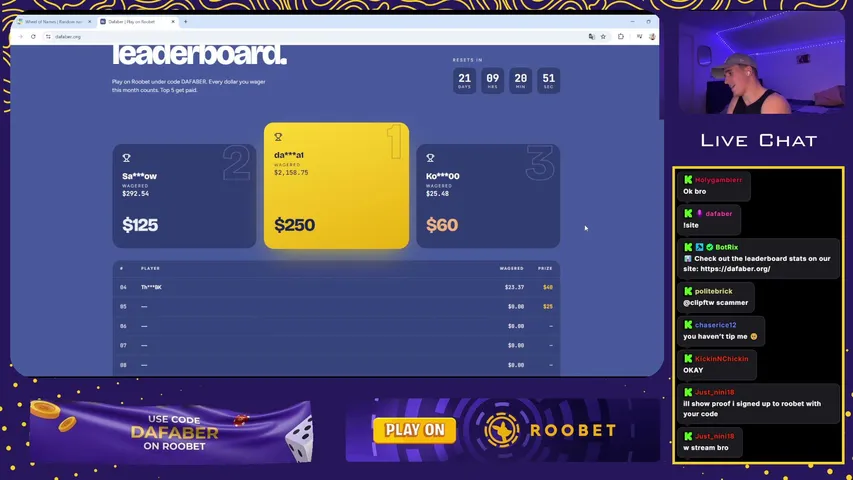 dafaber playing Slots & Casino - Live Casino Stream