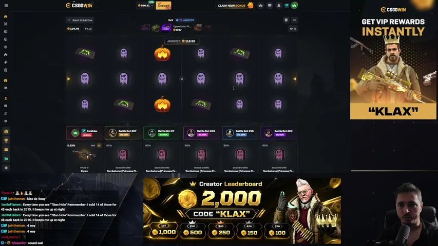 klaxisdope playing Slots & Casino - Live Casino Stream