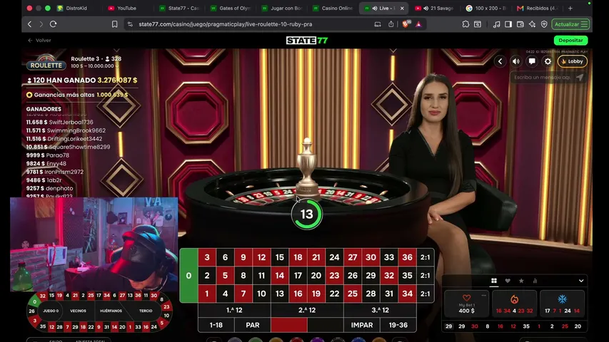 antonioverstappen playing Slots & Casino - Live Casino Stream