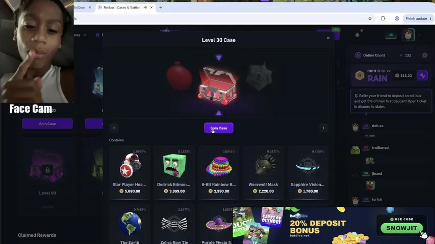 snowjit playing Slots & Casino - Live Casino Stream