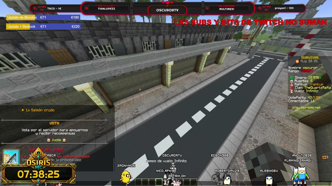 oscuror live