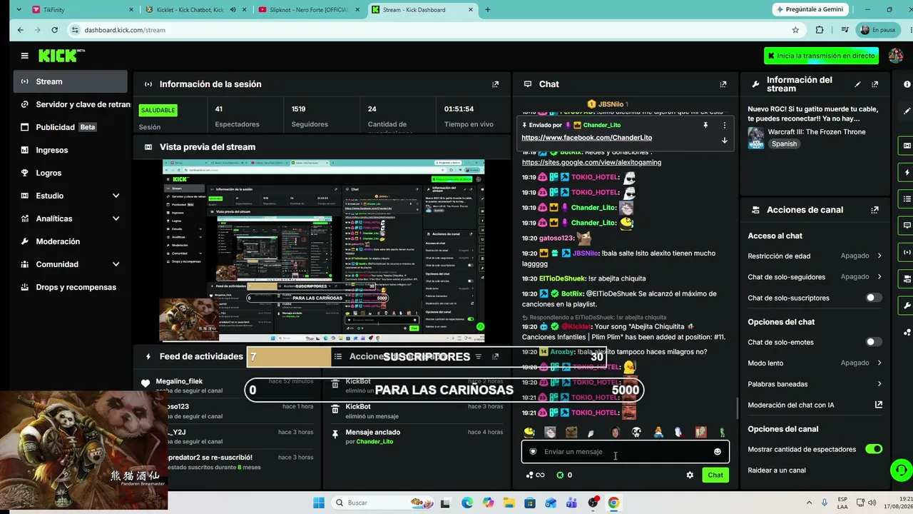 Chander_Lito live