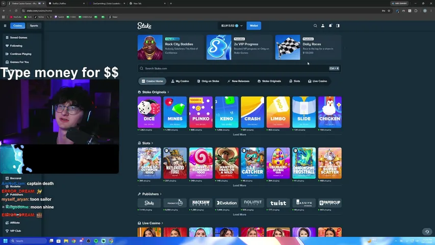zengambling playing Slots & Casino - Live Casino Stream