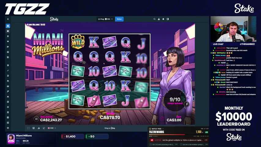 thegambizz playing Slots & Casino - Live Casino Stream