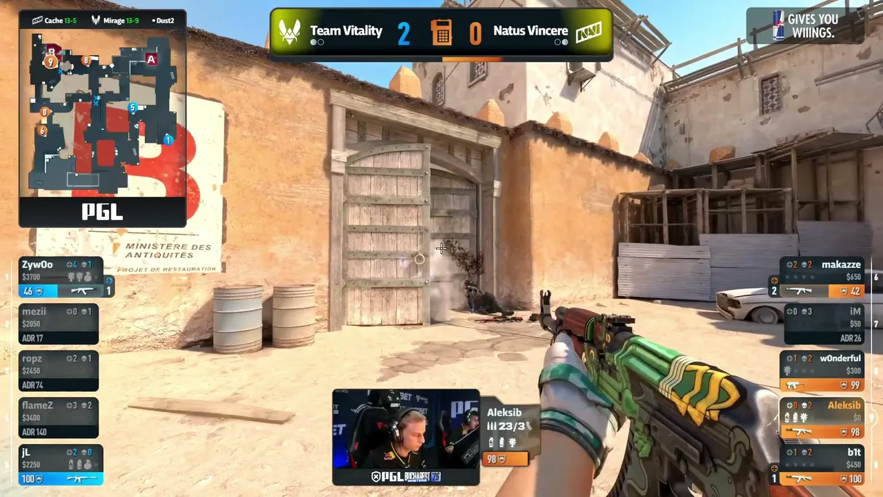 Vitality - Natus Vincere | PGL Masters Bucharest 2026 | Четвъртфинали | !bileti, !betvam, !hellcase, !youtube, !socials