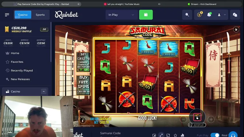 SteezySpins playing Slots & Casino - Live Casino Stream
