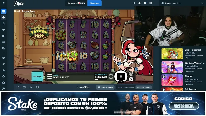 elvictorjuega playing Slots & Casino - Live Casino Stream