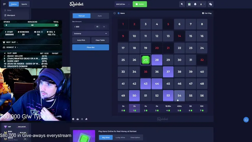 cadeluke642 playing Slots & Casino - Live Casino Stream