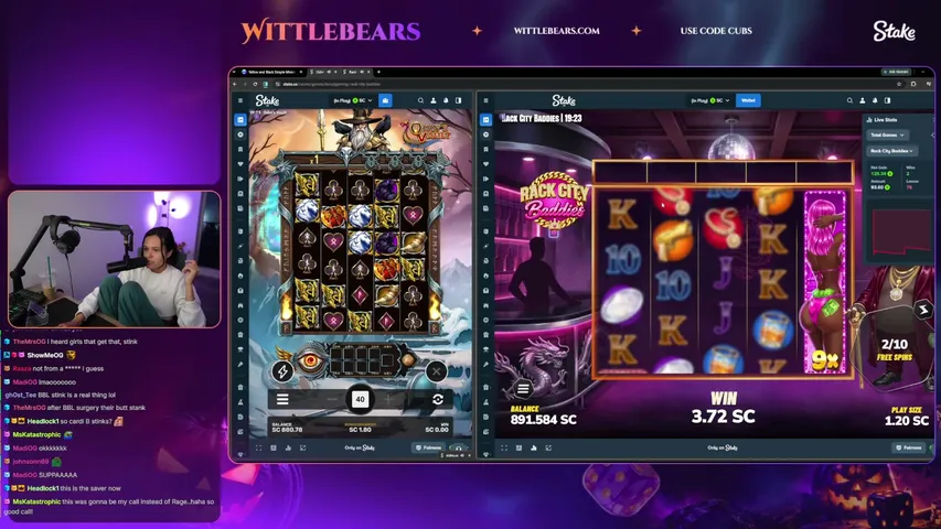 wittlebears playing Slots & Casino - Live Casino Stream