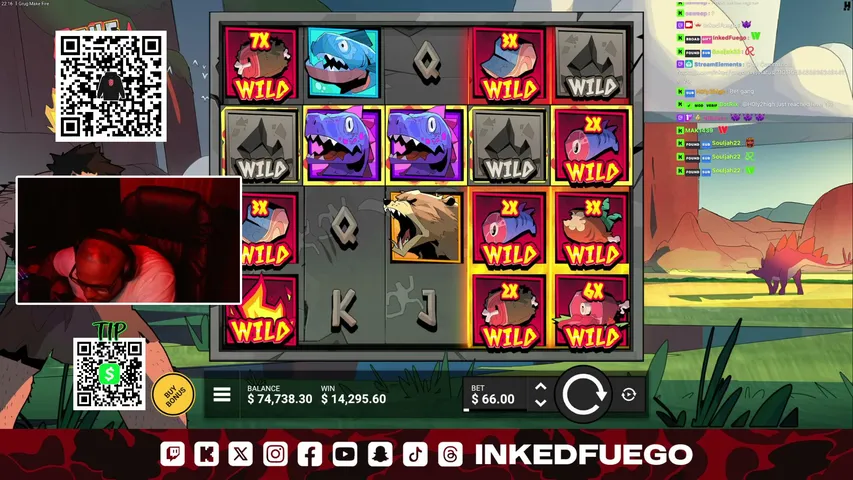 InkedFuego playing Slots & Casino - Live Casino Stream