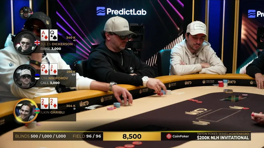 🔴 $200K NLH Triton Invitational – Event #8 (Day 1) | Triton SHRS Montenegro 2026 !tritonfreeroll !fantasy