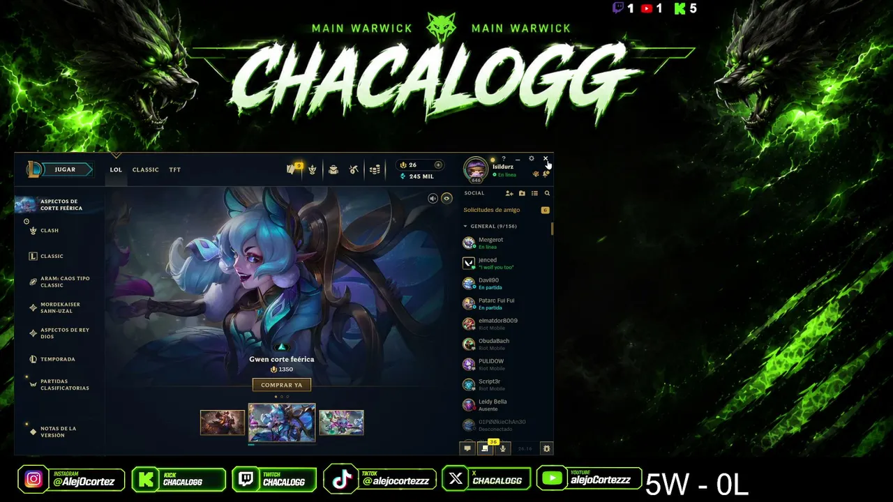 ChacaloGG live