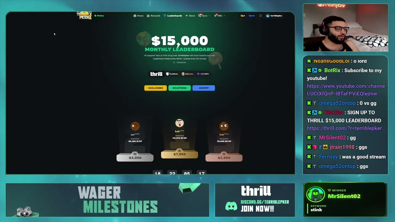terriblepker live