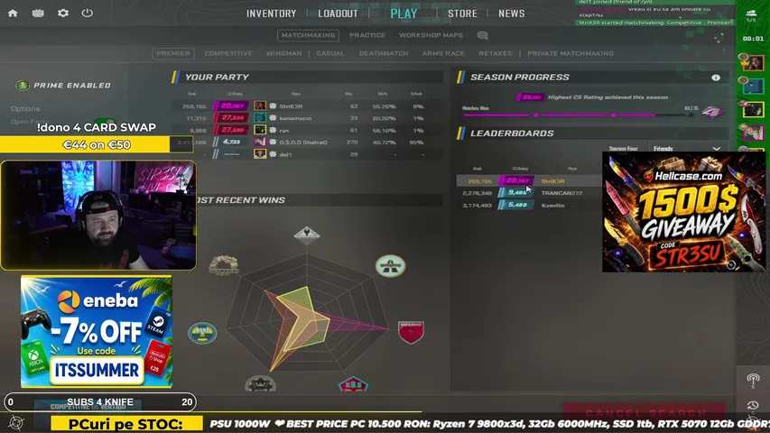 🤫GHIARA🤫SECRETA🤫🖥️PC 10500 RON🖥️ASAMBLARE🖥️INTERACTIVA🖥️CU🖥️CHATU🖥️!sub🍩!dono🍩in chat🍩