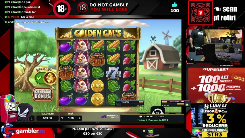 STR3SU playing Slots & Casino - Live Casino Stream