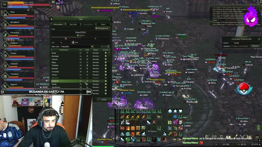 gastlyl2 Lineage 2 stream image
