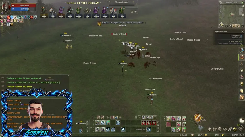 gobifen Lineage 2 stream image