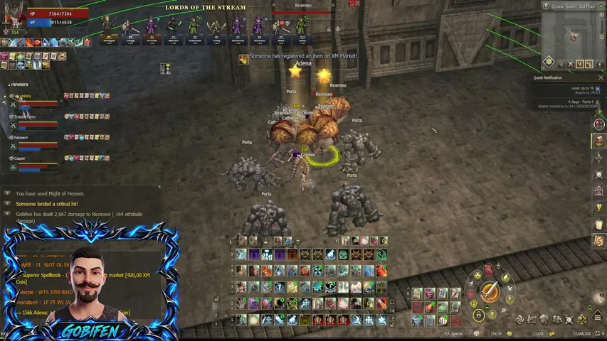 gobifen Lineage 2 stream image