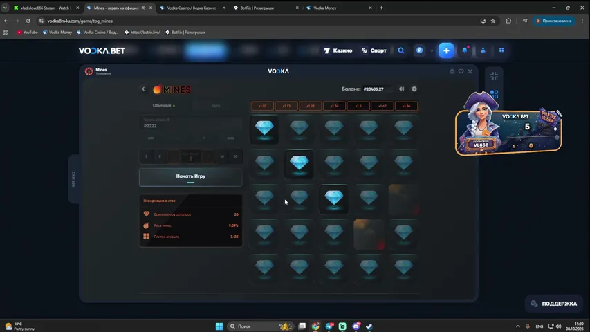 vladislove666 playing Slots & Casino - Live Casino Stream