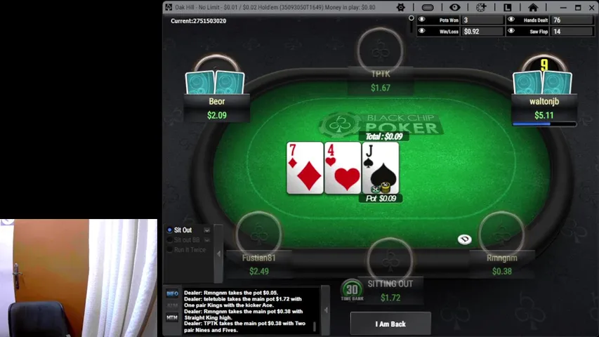 Poker Holdem Cash NL2