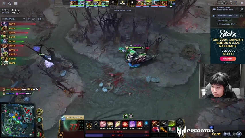 kukudota2 live