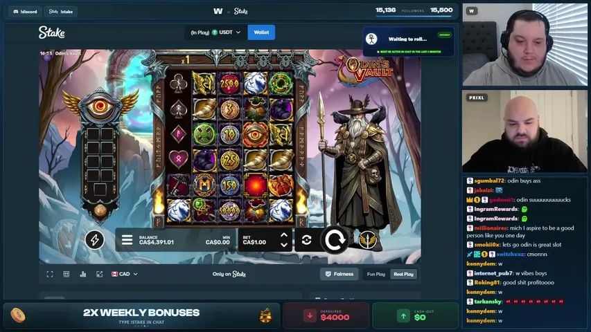 ricowave357 playing Slots & Casino - Live Casino Stream