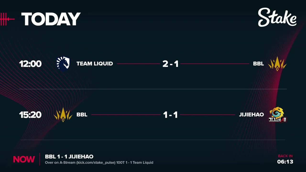 BBL Esports vs JiJieHao - Група B: Раунд 1 at Stake Pulse Beat III ...
