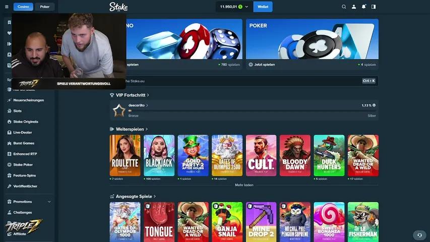 carlito1337 playing Slots & Casino - Live Casino Stream