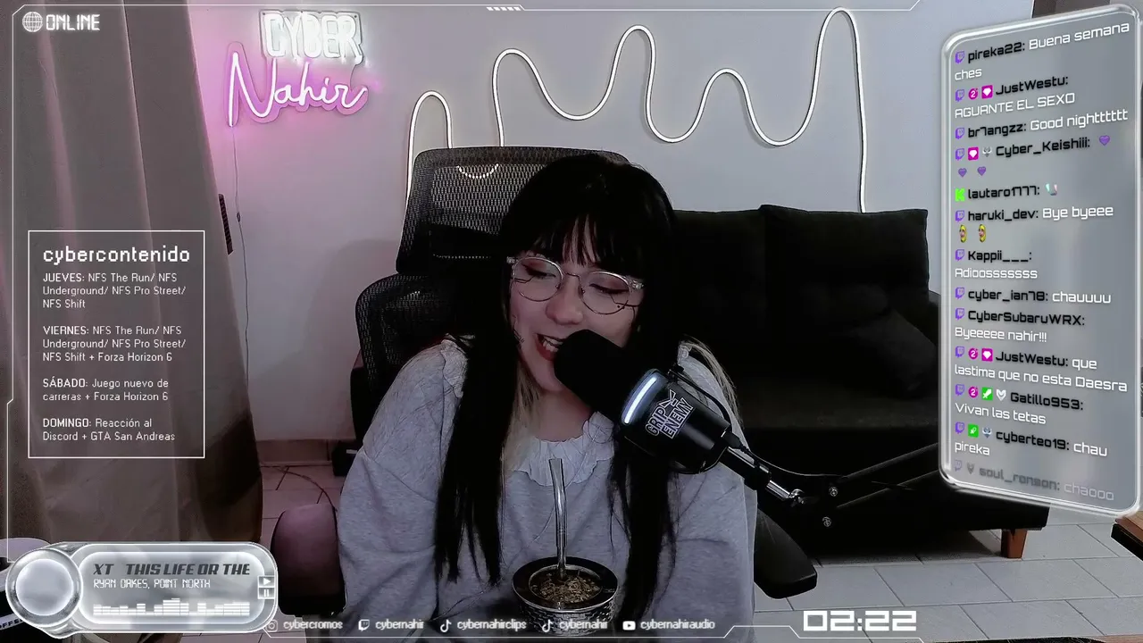 cybernahir live