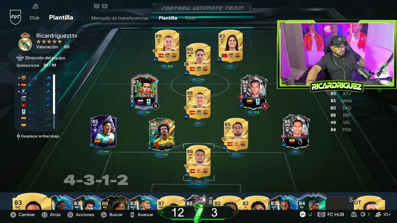 Ricardriguez live stream