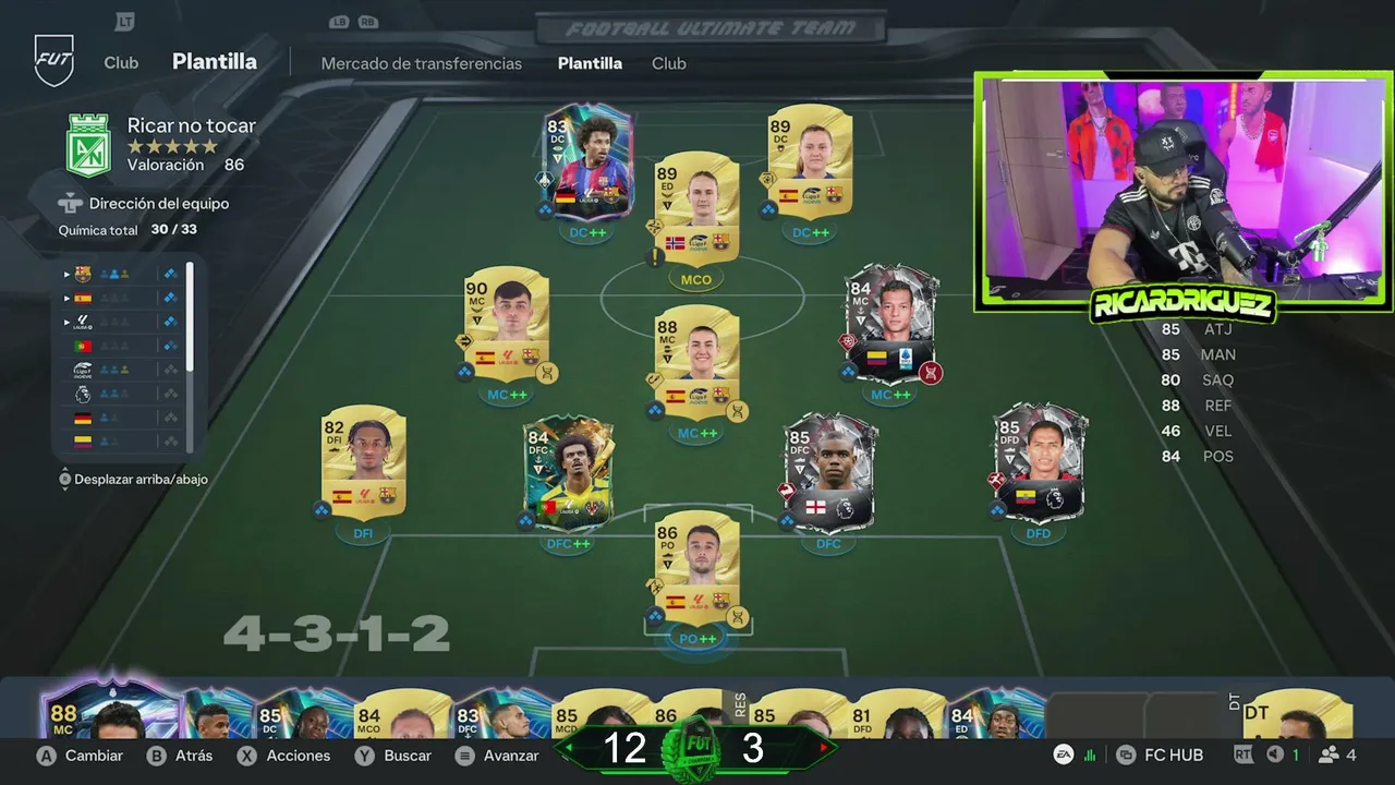 Ricardriguez live stream