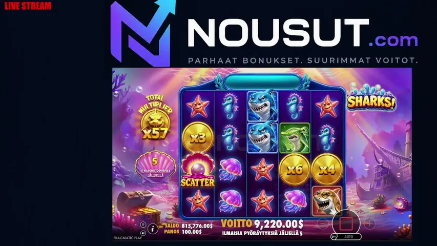 nousutcom playing Slots & Casino - Live Casino Stream