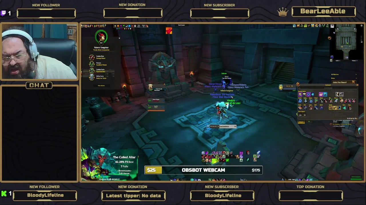 Keys and raids