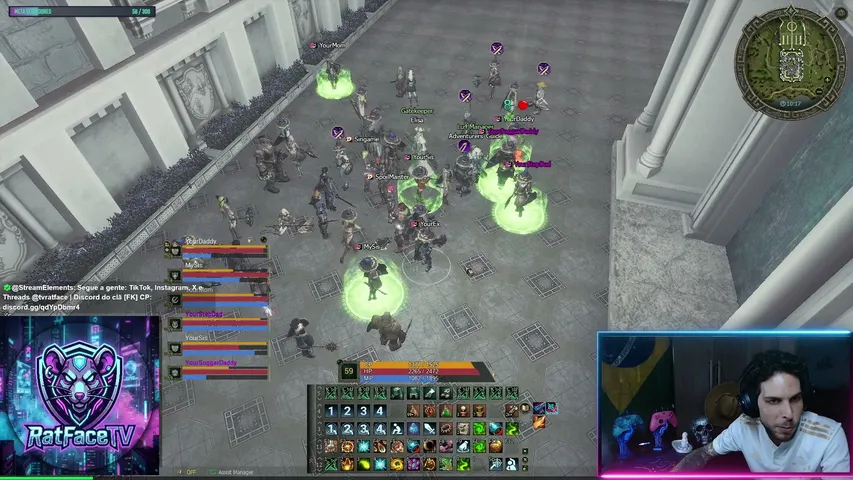 tvratface Lineage 2 stream image