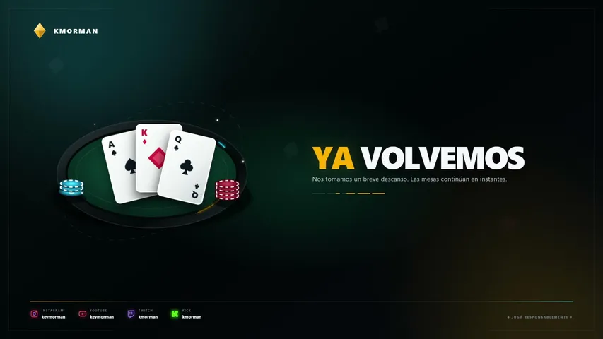 kmorman playing Poker - Live Casino Stream