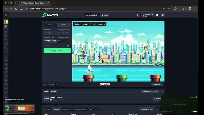 quan100x playing Slots & Casino - Live Casino Stream