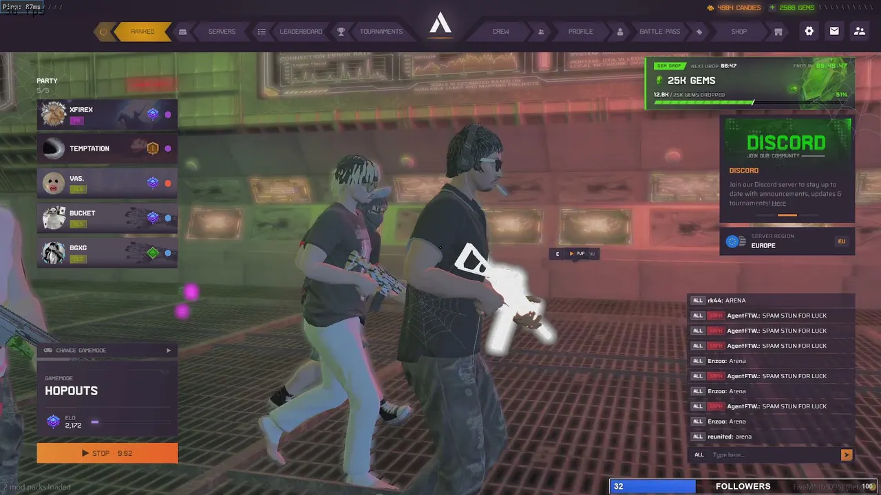XFireX1 live stream