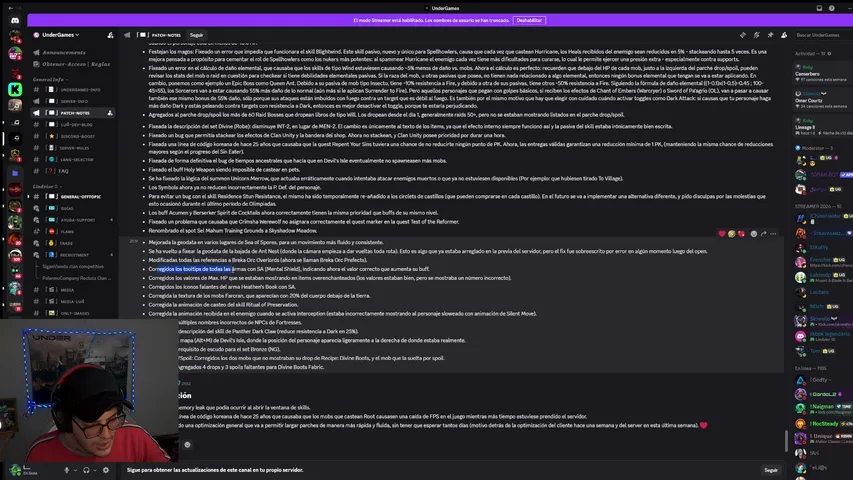 luchocasola Lineage 2 stream image