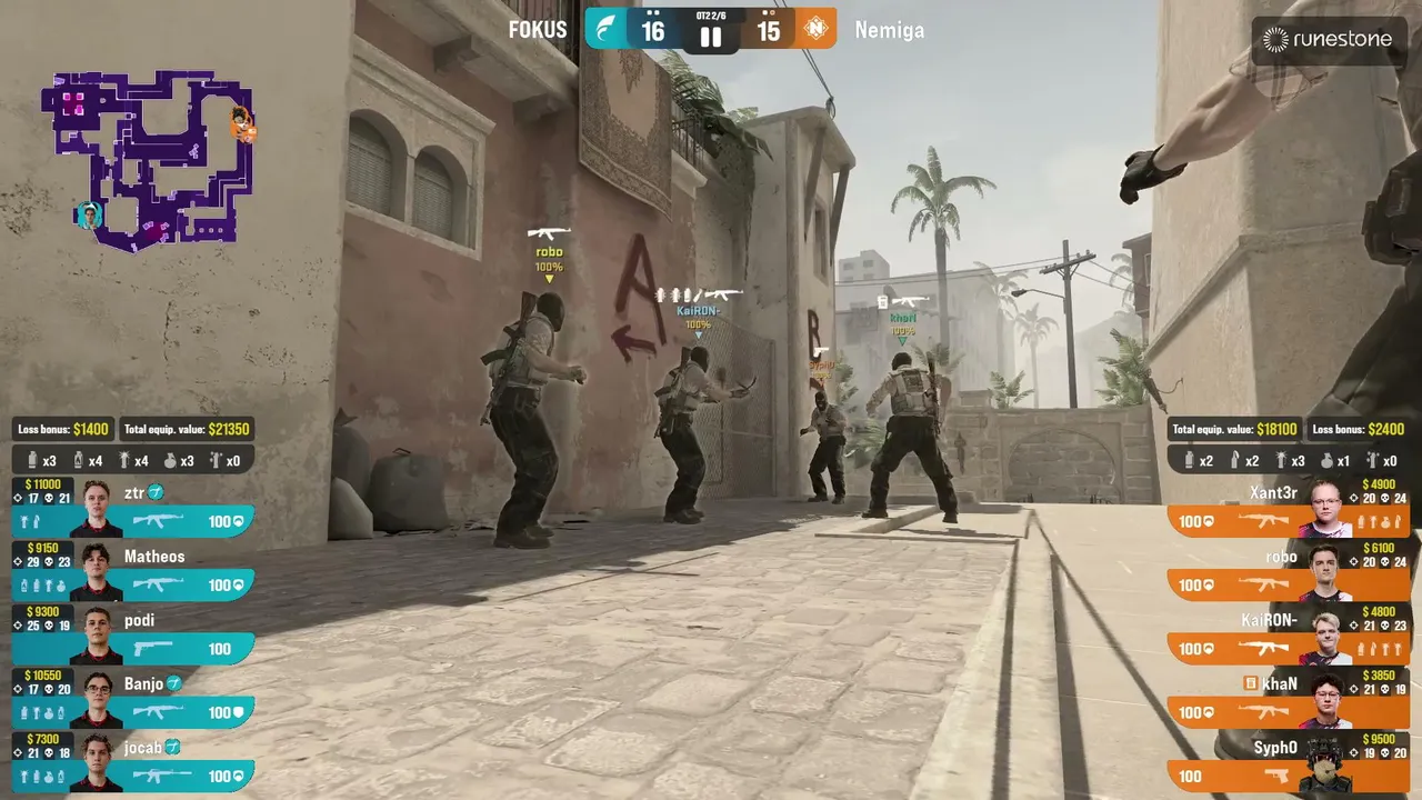 FOKUS VS NEMIGA | SEMI-FINAL PLAYOFF | Nodwin Clutch Series #12