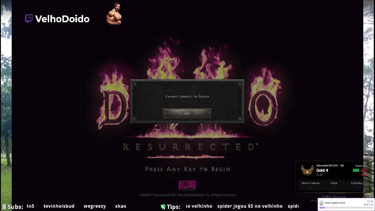 VelhoDoido live