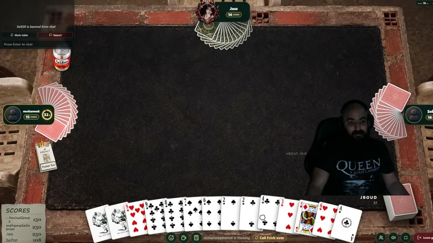 aminegomez playing Just Chatting - Live Casino Stream