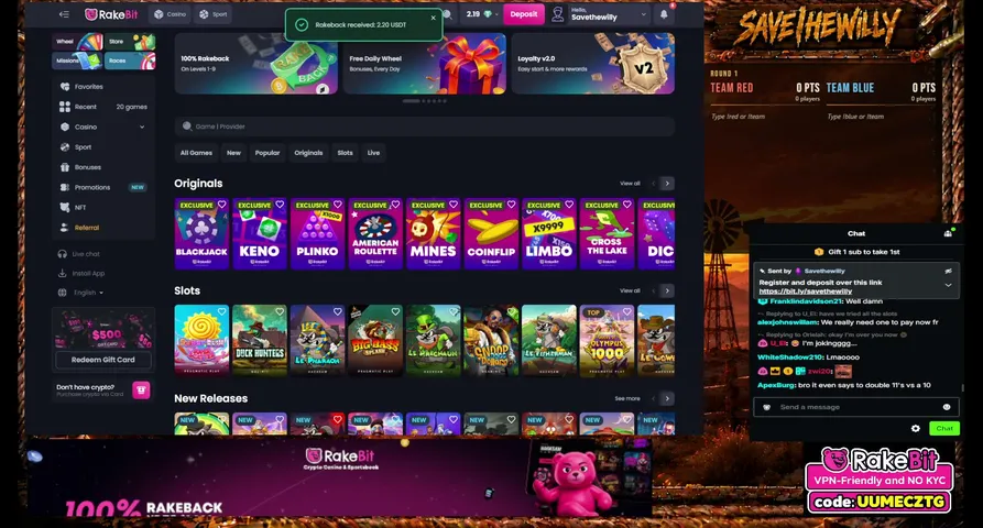 savethewilly playing Slots & Casino - Live Casino Stream