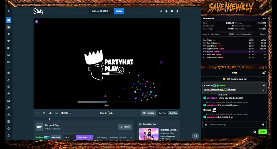 savethewilly playing Slots & Casino - Live Casino Stream