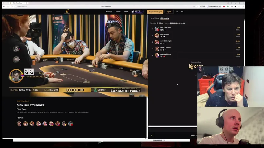 filatovpoker playing Poker - Live Casino Stream
