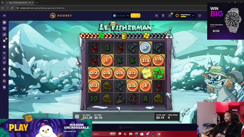 king_violence playing Slots & Casino - Live Casino Stream