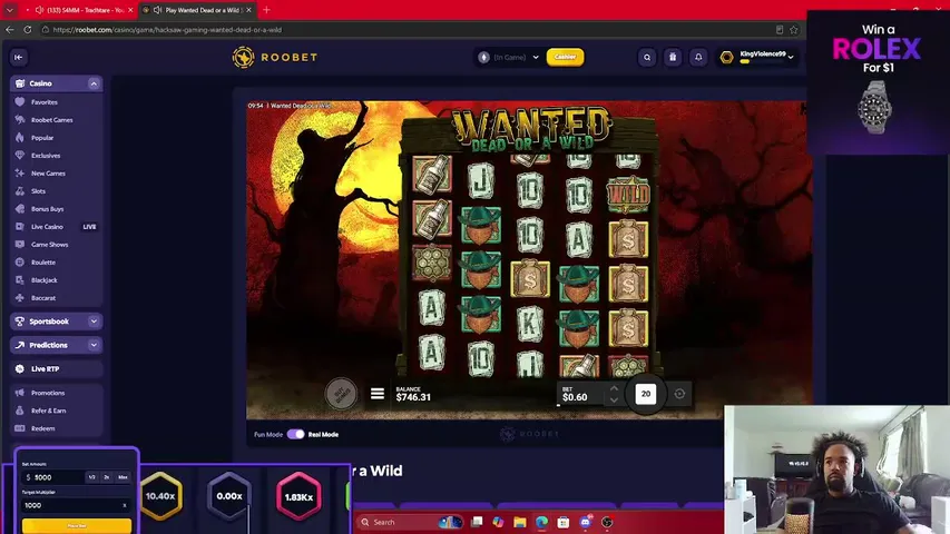 king_violence playing Slots & Casino - Live Casino Stream