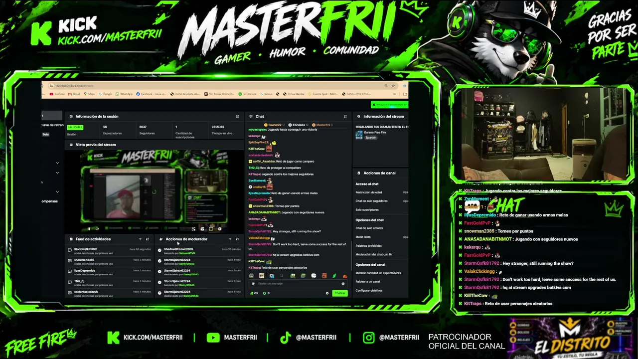 MasterFrii live