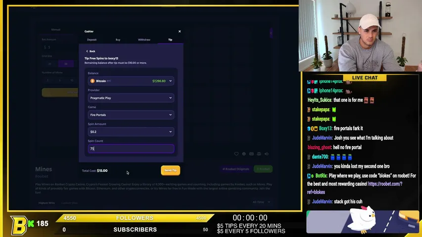 $6,000 Roobet, Packdraw & CSGOwin Gamba ($70k Leaderboard)